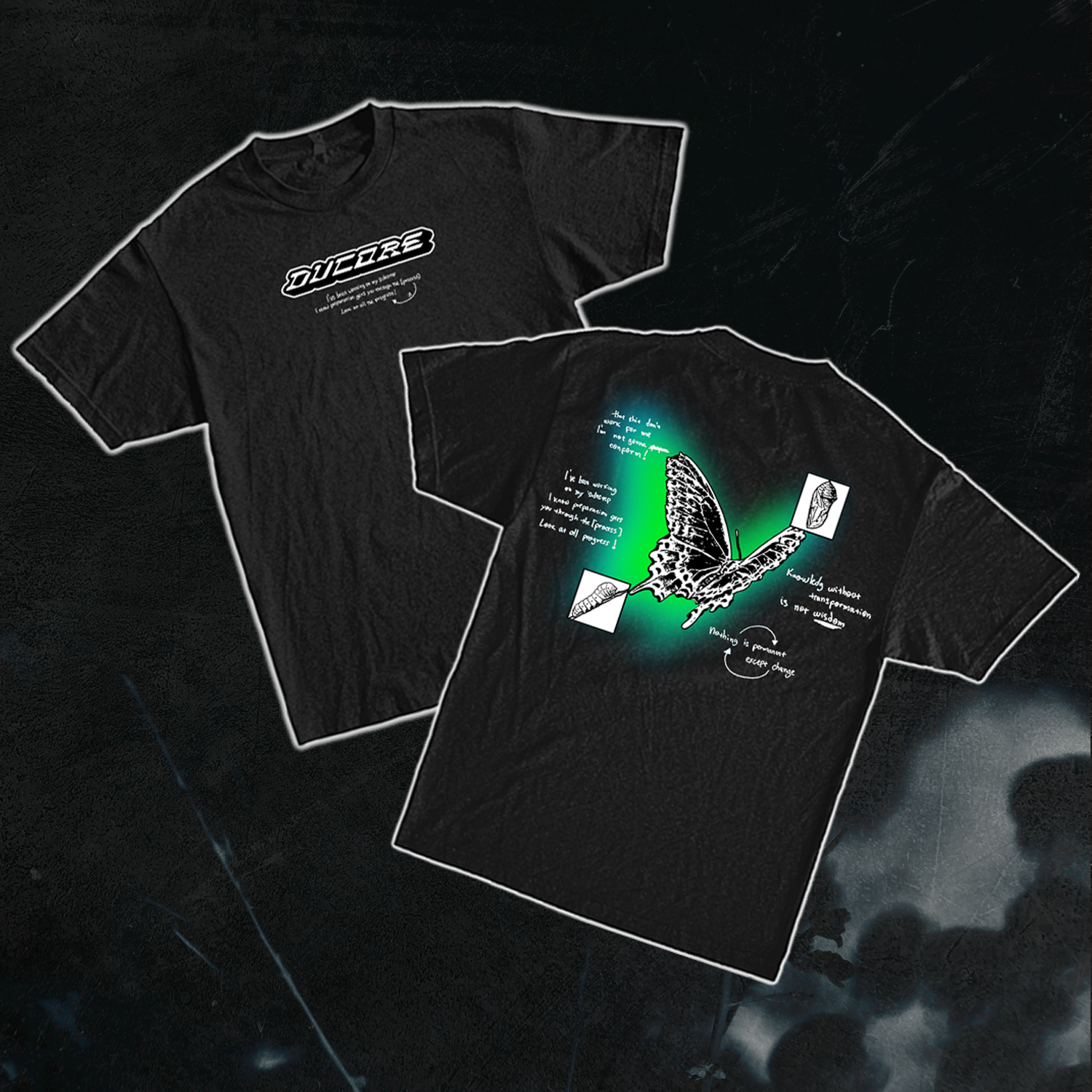 Camiseta Ducore “The Process is Progress”